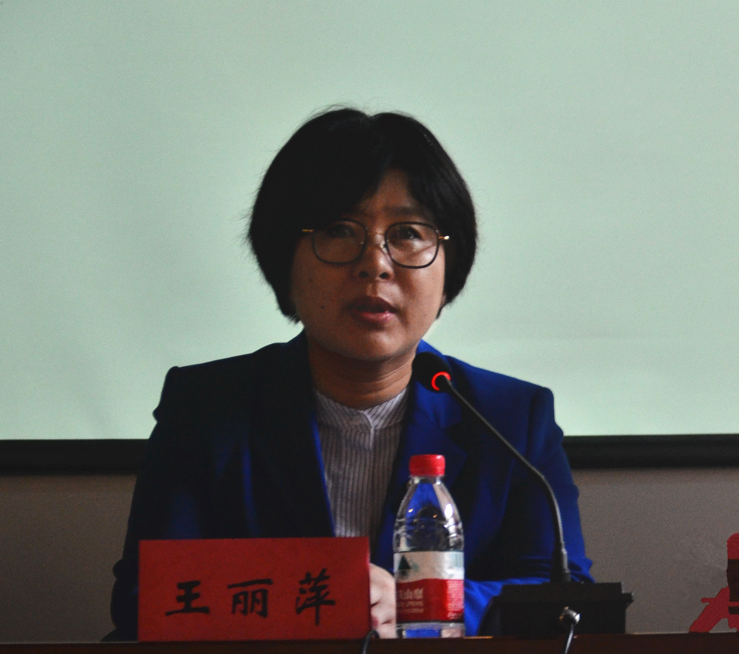 2研究生院副院長王麗(li) 萍致辭.jpg